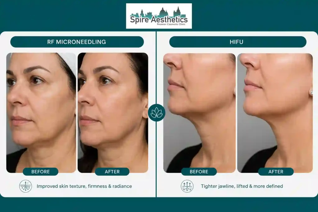Can RF Microneedling and HIFU Be Combined Shettleston?